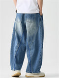Men's Vintage Autumn Street Japanese Style Wide Leg Jeans