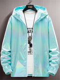 Women's Gradient Long Sleeve Hooded Jacket