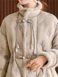 Winter Chinese Style Women's Stand Collar Short Down Coats