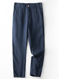 Men's 2Pcs Summer Single Breasted Pocket Lapel Solid Color Outfits