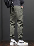 Men's Cool Comfy Drawstring Ankle-tied Cargo Jogger Pants