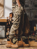 Men's Cool Tactical Cargo Jogger Pants with Multi Pockets