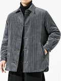 Trendy Warm Corduroy Cotton Jackets for Men