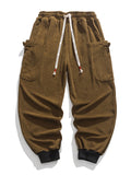 Joggers Men's Corduroy Casual Stylish Pants