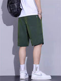 Men's Summer Breathable Quick Dry Ice Silk Loose Fit Shorts