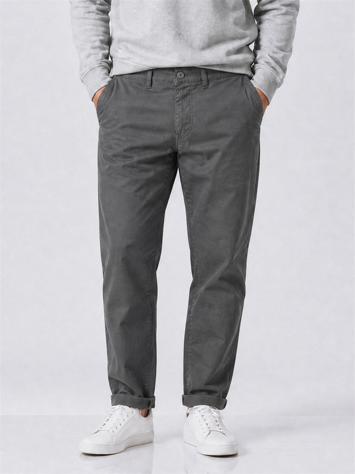 Men's Premium Thin Comfy Cooling Stretch Cropped Chino Pants