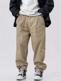 Mens Japanese Style High Street Utility Casual Pants
