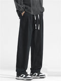 Mens Linen Cotton Drawstring Relaxed Fit Casual Carrot Pants