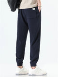 Men's Summer Lightweight Quick Dry Texture Breathable Jogger Pants