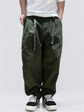 Mens Japanese Style High Street Utility Casual Pants