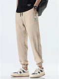 Men's Summer Lightweight Quick Dry Texture Breathable Jogger Pants