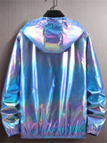 Women's Gradient Long Sleeve Hooded Jacket