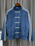 Unisex Chinese New Year Track Jacket with Frog Buttons