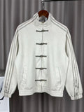 Unisex Chinese New Year Track Jacket with Frog Buttons