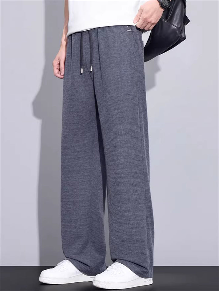 Men's Comfy Relaxed Fit Drape Sweatpants for Summer