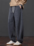 Men's Japanese Style Loose Fit Comfy Casual Scimitar Pants