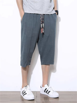 Men's Fashionable Summer Cropped Harem Pants