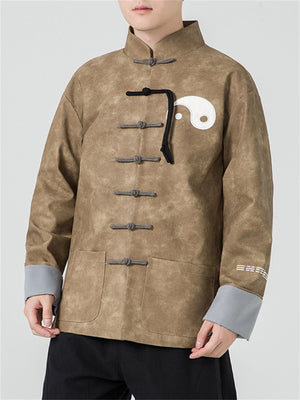 Men's Chinese Kung Fu Tai Chi Tang Suit Jacket