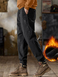 Men's Casual Daily Wear Cotton Loose Fit Cargo Jogger Pants