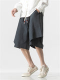 Men's Drawstring Comfort Characteristic Short Pants