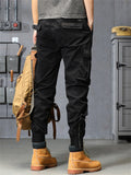 Men's Casual Streetwear Thickened Cargo Jogger Pants