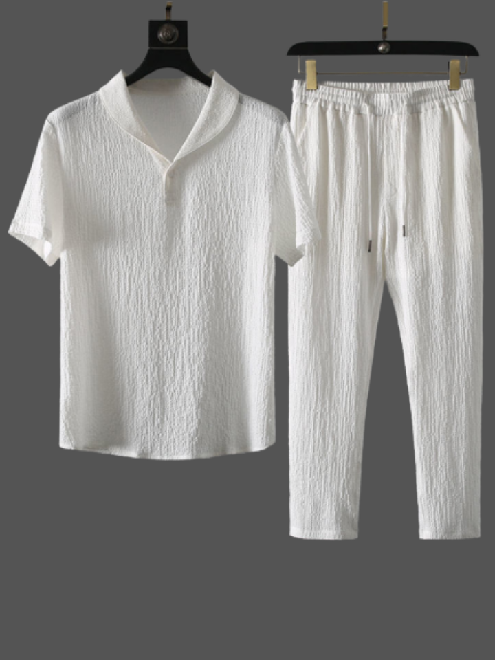 Summer Comfy Short Sleeved 2-Piece Outfits