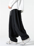 Men's Oversized Solid Color Streetwear Casual Pants