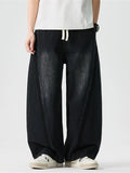Men's Vintage Autumn Street Japanese Style Wide Leg Jeans