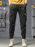 Men's Casual Streetwear Thickened Cargo Jogger Pants