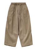 Men Japanese Style Cotton Wide Leg Drawstring Baggy Loose Fit Cargo Pants