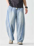 Men's Vintage Autumn Street Japanese Style Wide Leg Jeans