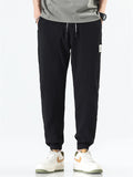 Men's Summer Lightweight Quick Dry Texture Breathable Jogger Pants