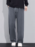 Men's Warm Comfy Plush Lined Loose Fit Casual Pants