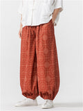 Summer Men's Comfy Elastic Ankle Style Wide Leg Pants