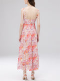 Women Holiday Water-soluble Lace Tank Dress