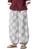Summer Men's Comfy Elastic Ankle Style Wide Leg Pants