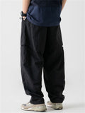 Male's Outdoor Water Repellent Solid Color Pockets Straight Pants