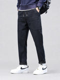 Comfort High Stretch Multi-pocket Durable Pants for Unisex