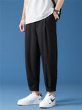 Men's Summer Sports Stretchy Ice Silk Quick-Dry Casual Pants