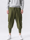 Men's Super Cool Harem Drop Crotch Ninja Pants