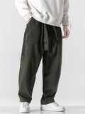 Stylish Causal Straight Leg Corduroy Pants for Men