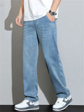 Mens Minimalist Style Lightweight Stretch Comfort Jeans