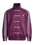 Unisex Chinese New Year Track Jacket with Frog Buttons
