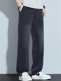 Men's Summer Comfortable Loose Straight Leg Retro Denim Pants