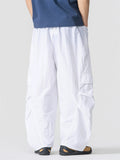 Men Japanese Style Lightweight Baggy Techwear Cargo Pants