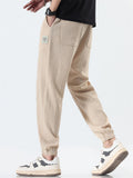 Men's Summer Lightweight Quick Dry Texture Breathable Jogger Pants