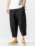 Men's Solid Color Lightweight Loose Style Pants