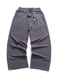 Spring Summer Men's Multi-layer Splicing Ramie Casual Pants
