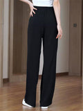 Women's High Waisted Drape Loose Flowy Palazzo Pants