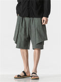 Men's Drawstring Comfort Characteristic Short Pants